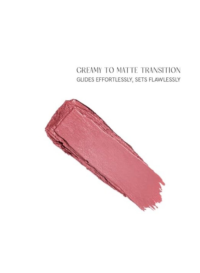 كيرو أحمر شفاه كيرو سليكستيك لوكس مات - نوتي نوجا، 2.4 غرام | تركيبة مخملية غير لامعة غنية بالأصباغ | مرطب ويدوم طويلاً | غني بالببتيدات وكرات حمض الهيالورونيك | 12 لوناً من النيود والوردي والبني والأحمر - Image 2